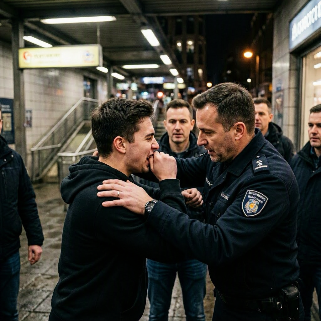 18-Jähriger beißt Sicherheitsmann am S-Bahnhof Reeperbahn