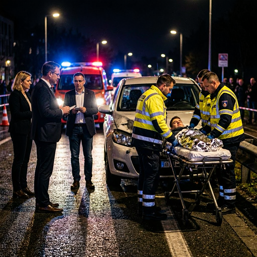 18-Jähriger nach schwerem Autounfall in Lebensgefahr