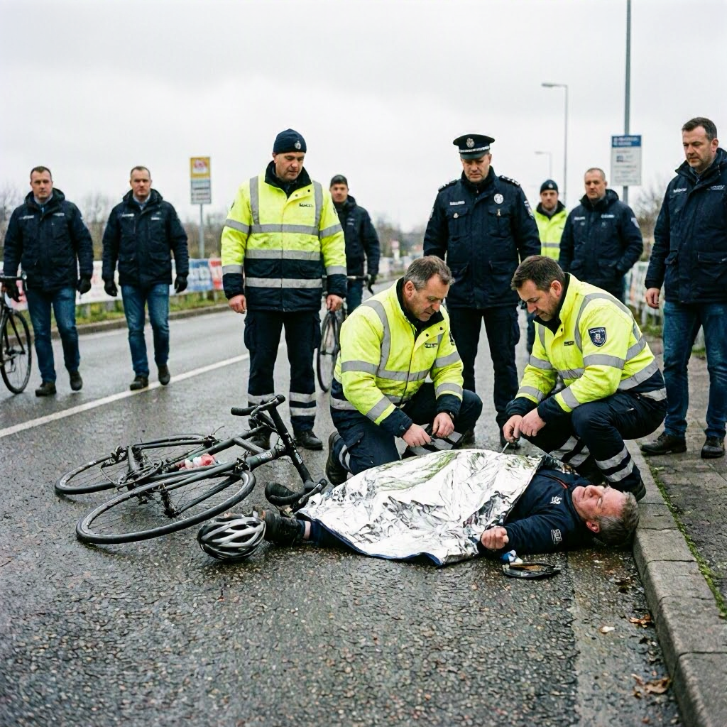 41-jähriger Radfahrer stirbt nach tragischem Sturz im Landkreis Esslingen