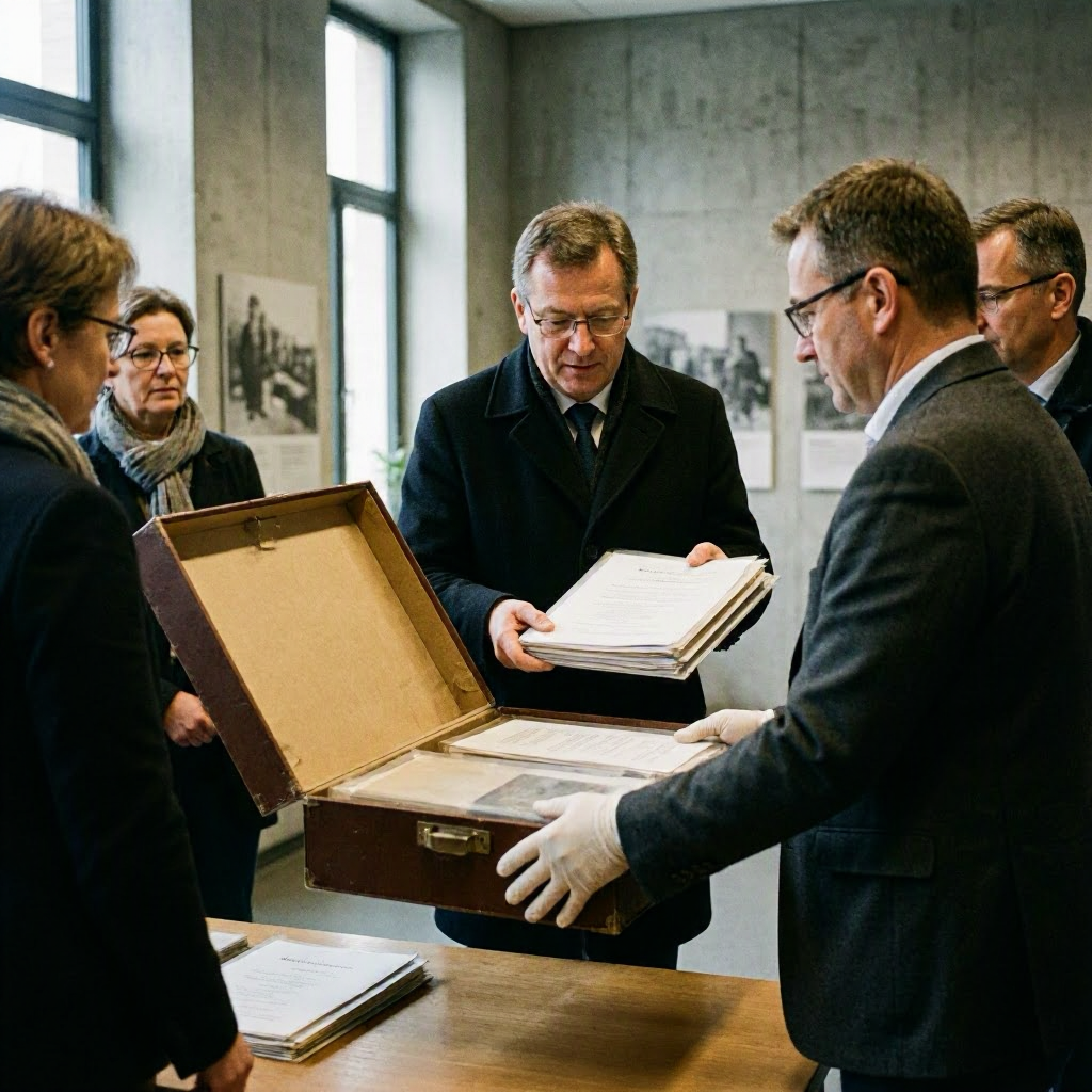 600 Dokumente von NS-Opfern an Gedenkstätten übergeben