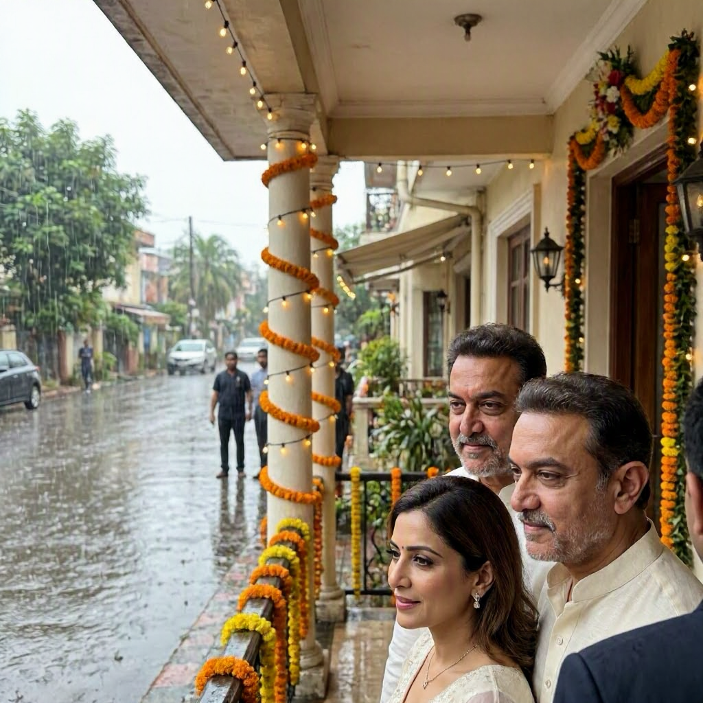Aamir Khan and Gauri Spratt Tie the Knot: Intimate Ceremony in Pali Hill Amidst Mumbai Rains
