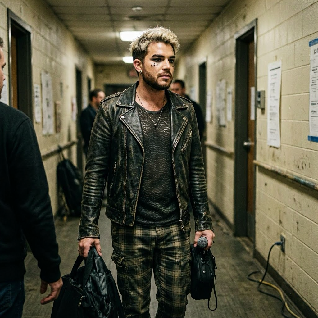 Adam Lambert präsentiert sein persönliches Album 'Adam' im düsteren 90er-Stil