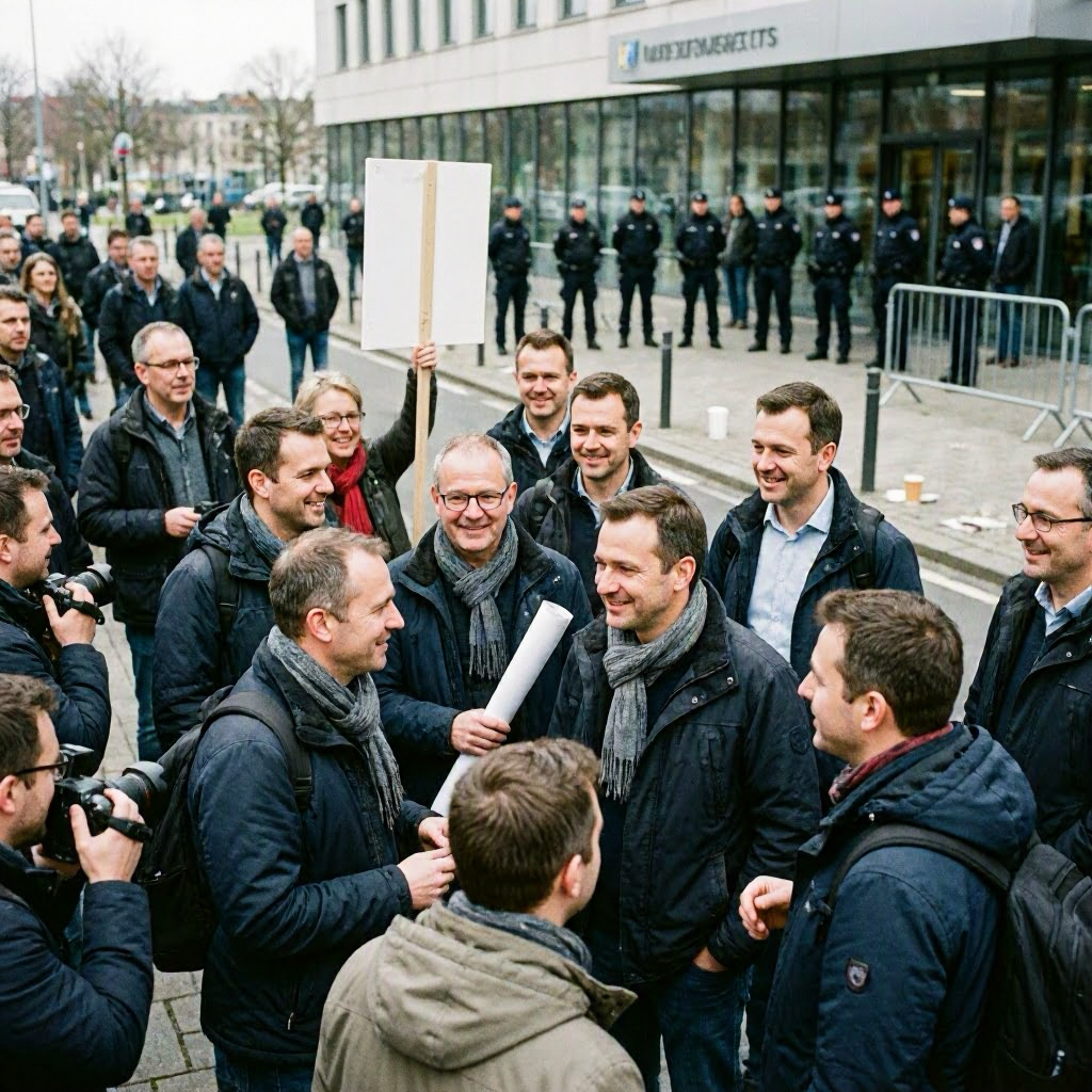 AfD-Parteitag endet - Protestbündnis zieht positive Bilanz