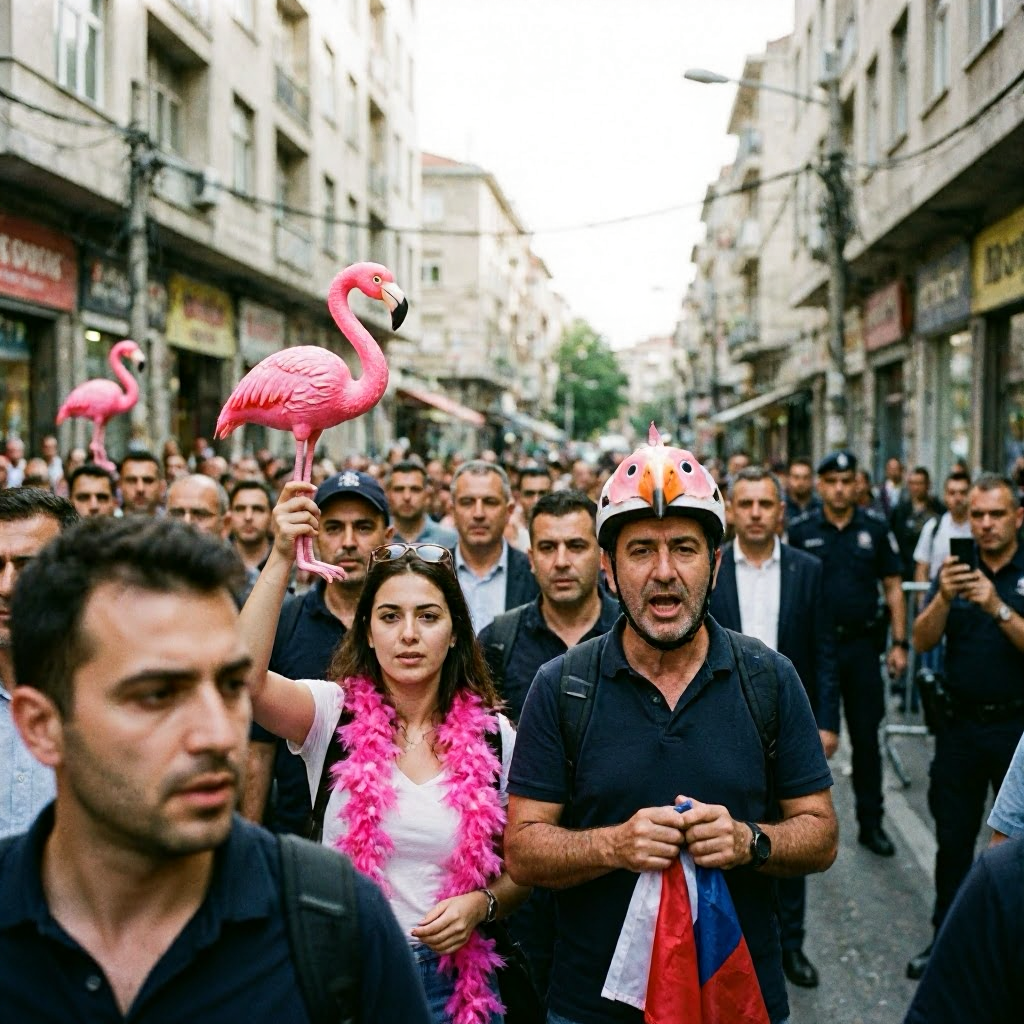 Albaniens Flamingo-Revolution: Proteste gegen Luxus-Resorts halten an