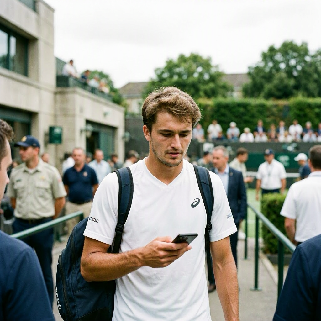 Alexander Zverev spielt heute in der 3. Runde von Wimbledon