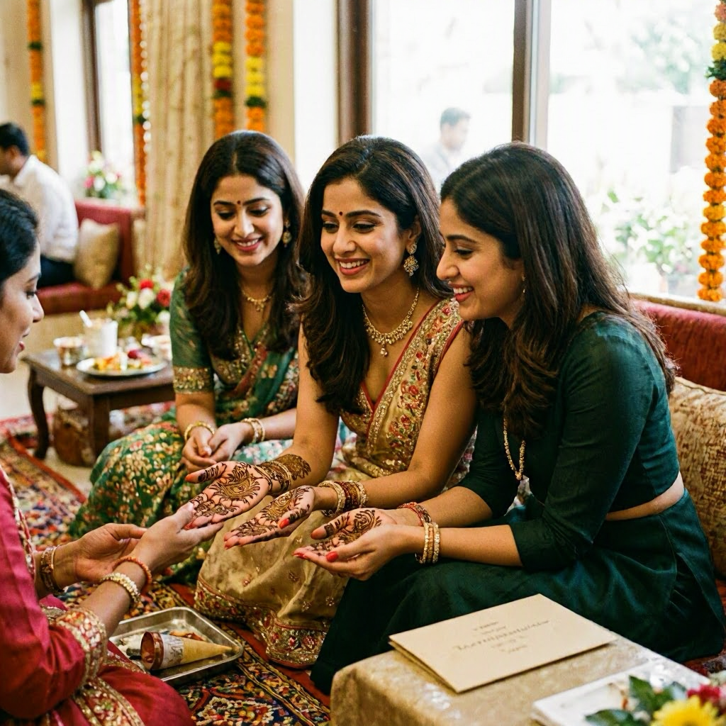 Anshula Kapoor Shares Heartfelt Moments from Her Mehendi Ceremony