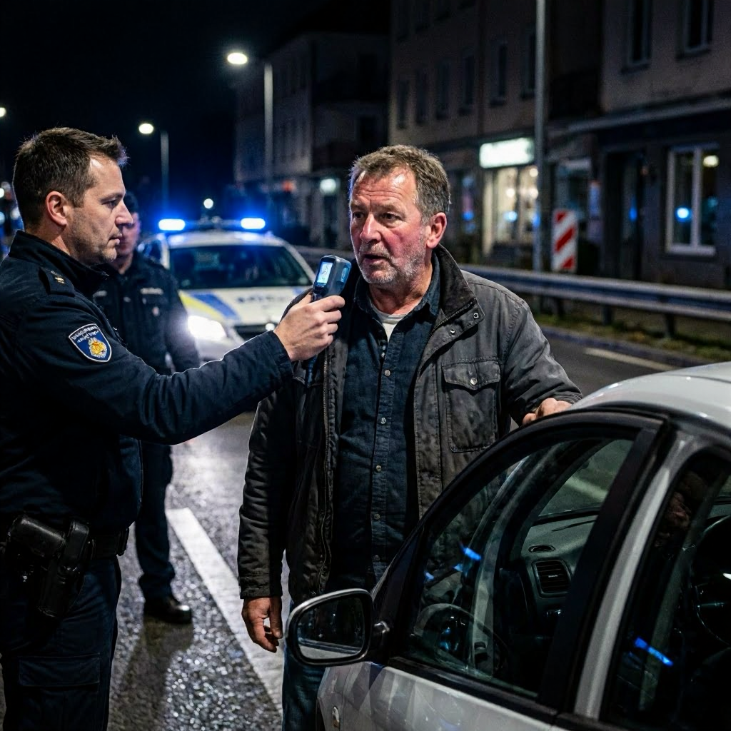 Autofahrer mit fast vier Promille am Steuer gestoppt