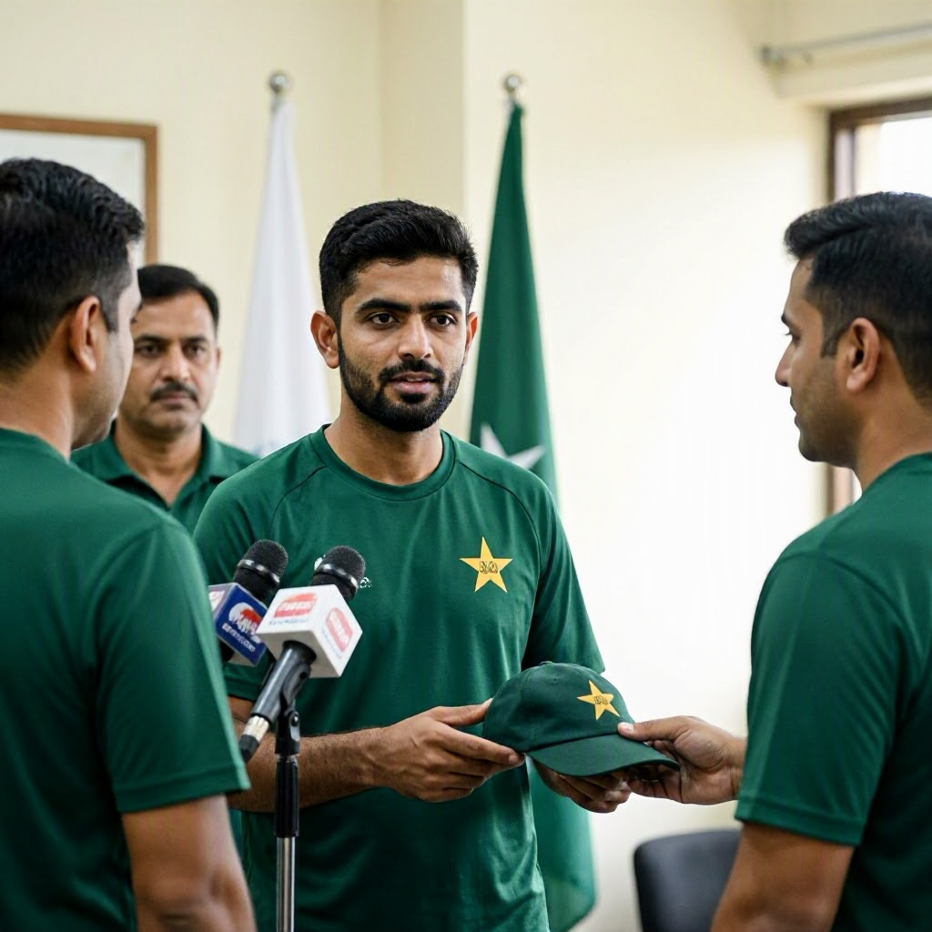 Babar Azam Takes Over as Pakistan Test Captain Ahead of Key Series