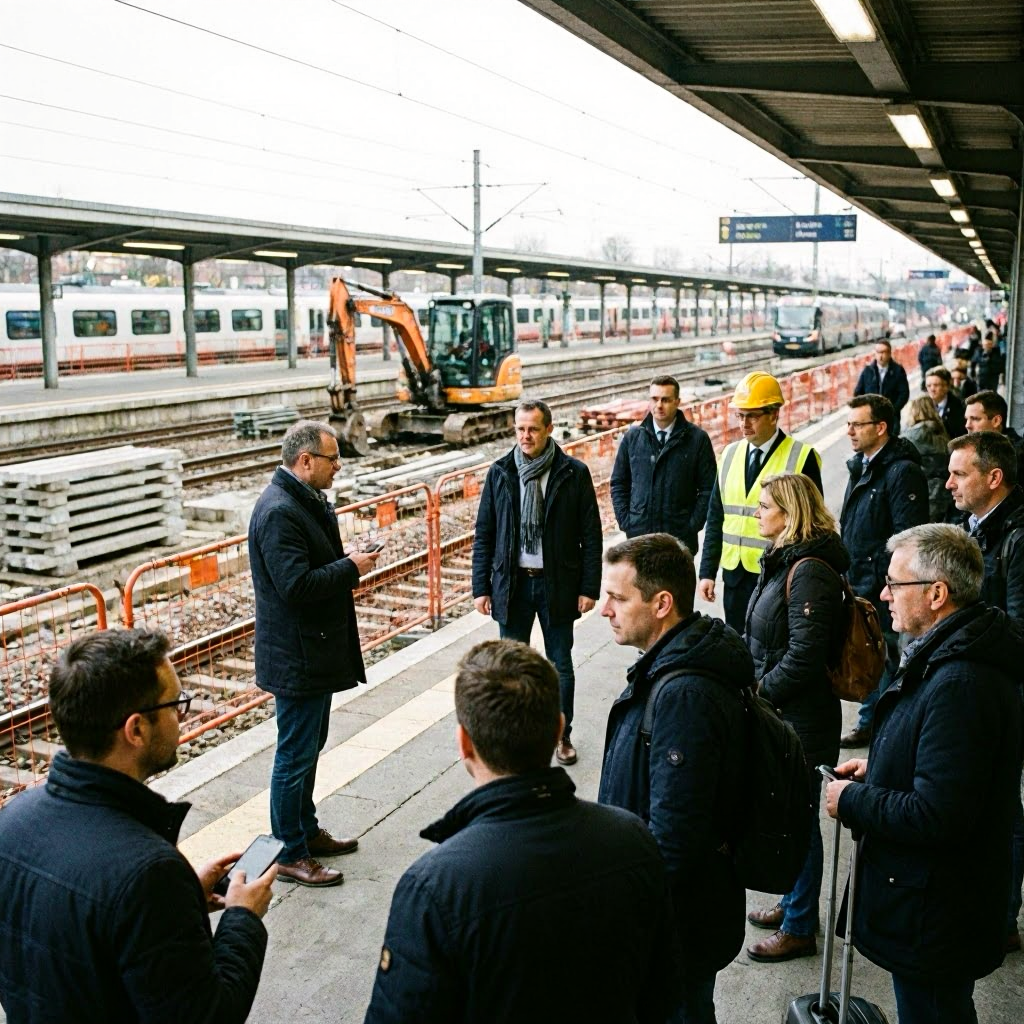 Bahn-Bauarbeiten in Fulda: Fern- und Nahverkehr betroffen