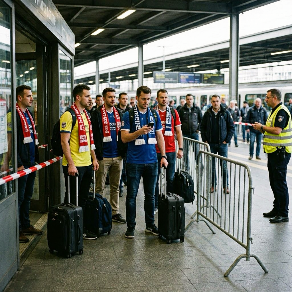 Bahnstrecke zwischen Köln und Düsseldorf nach Brand gesperrt