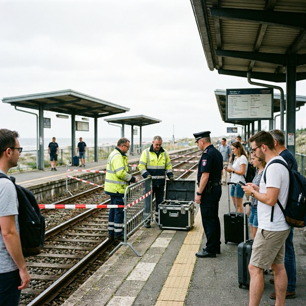 Bahnstrecke zur Küste dicht: Wichtige Infos für Urlauber