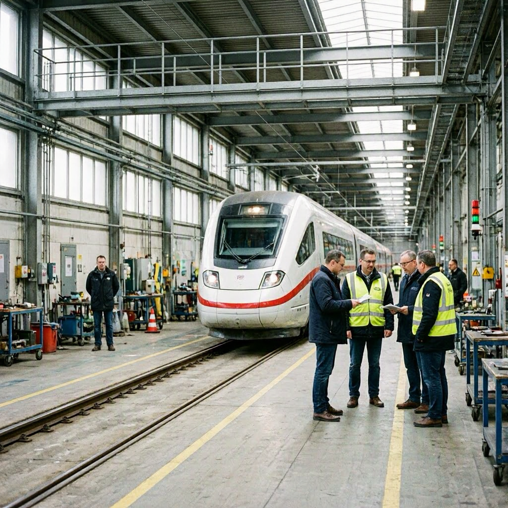 Bahnwerk Cottbus: Erster ICE im Februar 2027 als Meilenstein für die Lausitz