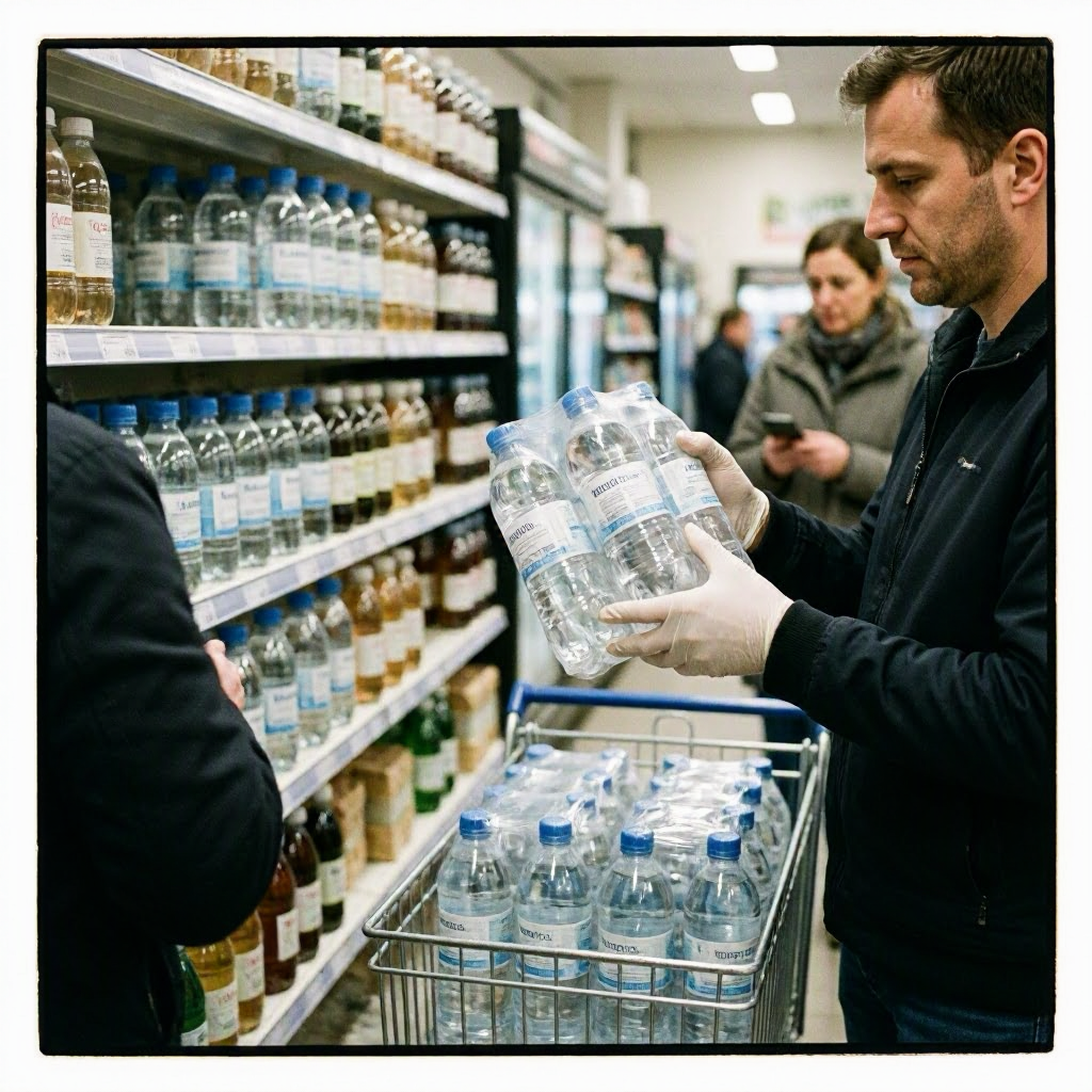 Bakterien im Mineralwasser: Hersteller ruft betroffene Chargen zurück