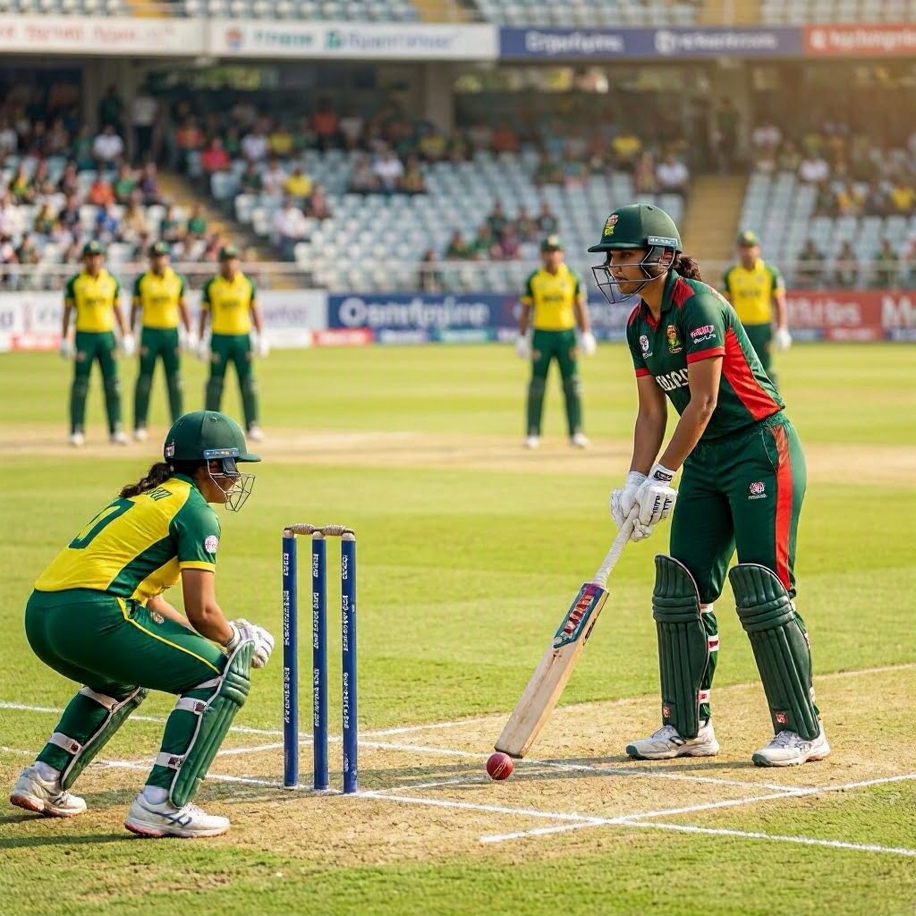 Bangladesh Women's Cricket Team Faces South Africa in Standings Showdown