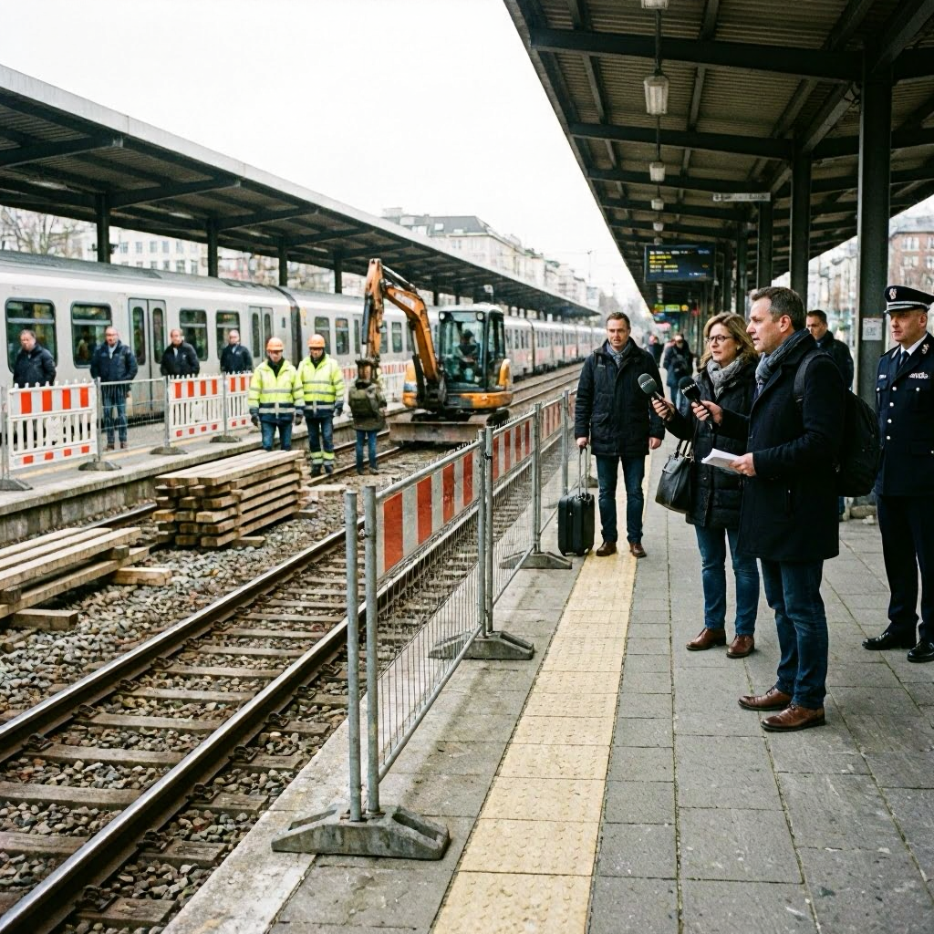 Bauarbeiten schränken Bahnverkehr im Rhein-Main-Gebiet stark ein