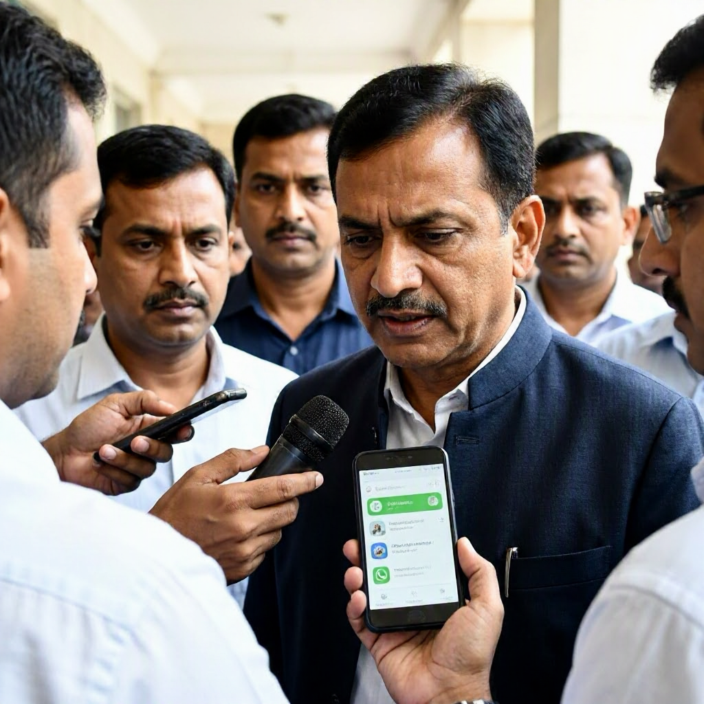 BJP MP Sambit Patra Warns of WhatsApp Account Hacking Incident