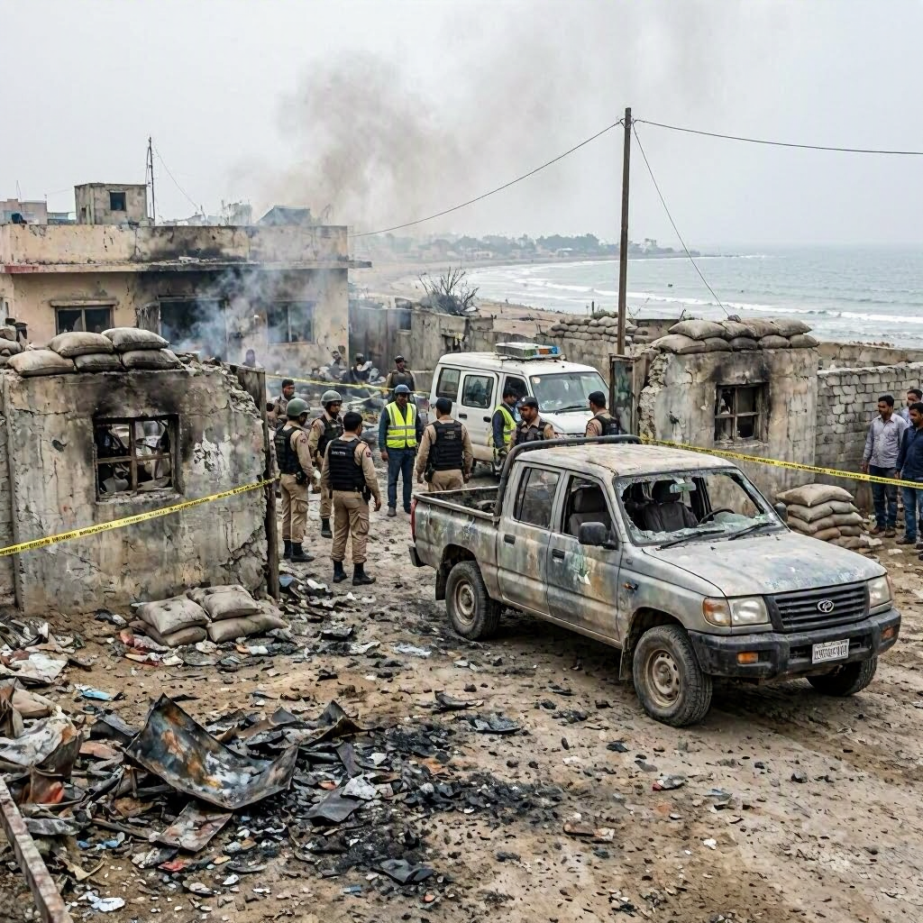 BLA Claims Deadly Attack on Pakistan Coast Guards in Jiwani, Over 30 Killed
