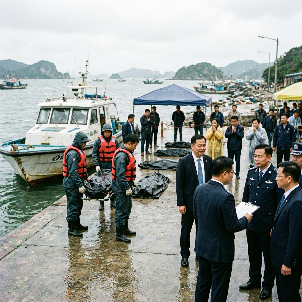 Bootsunglück in Vietnam: Mindestens 15 Touristen sterben bei Kentern eines Schnellboots