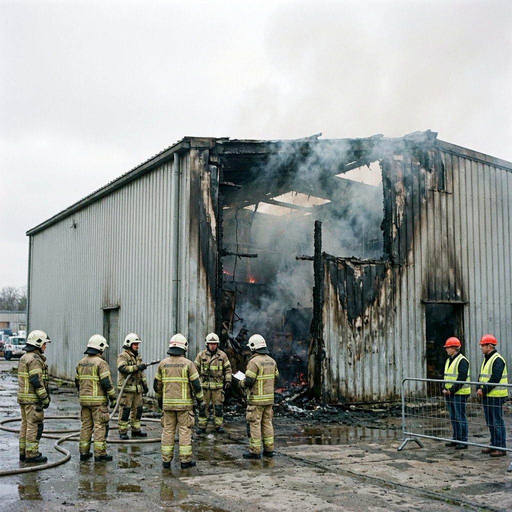 Brand bei Westfleisch in Hamm: Über eine halbe Million Euro Schaden verursacht