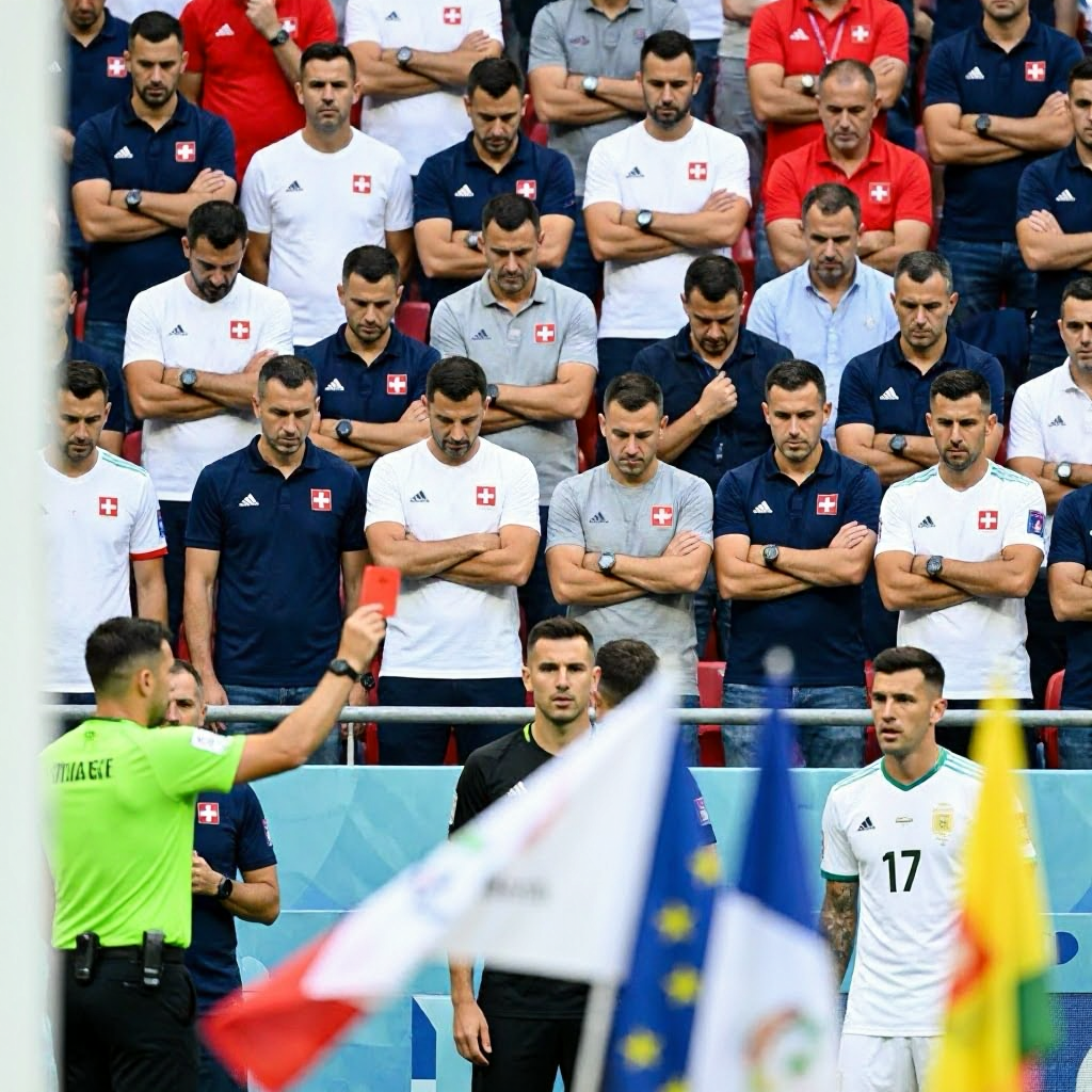 Breel Embolo Faces Backlash After Red Card for Diving Against Argentina