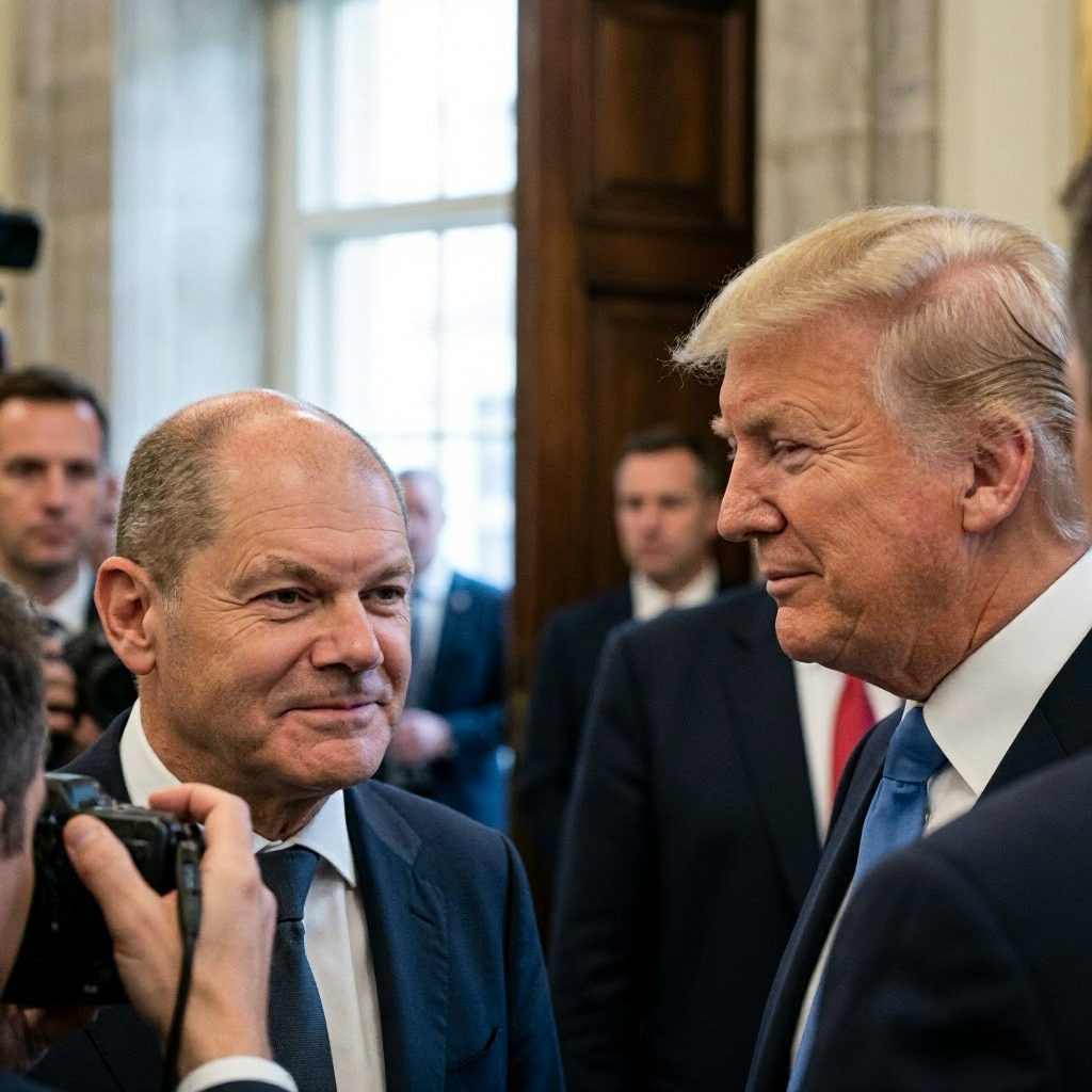 Bundeskanzler Merz sieht Trumps Unterstützung für U-Boot-Geschäft mit Kanada