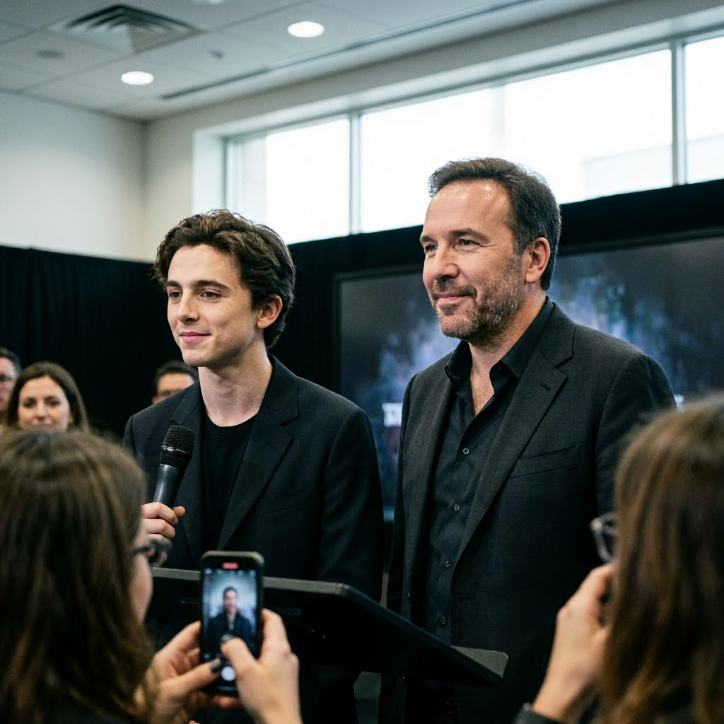 Chalamet und Villeneuve präsentieren den Trailer zu „Dune: Teil 3“