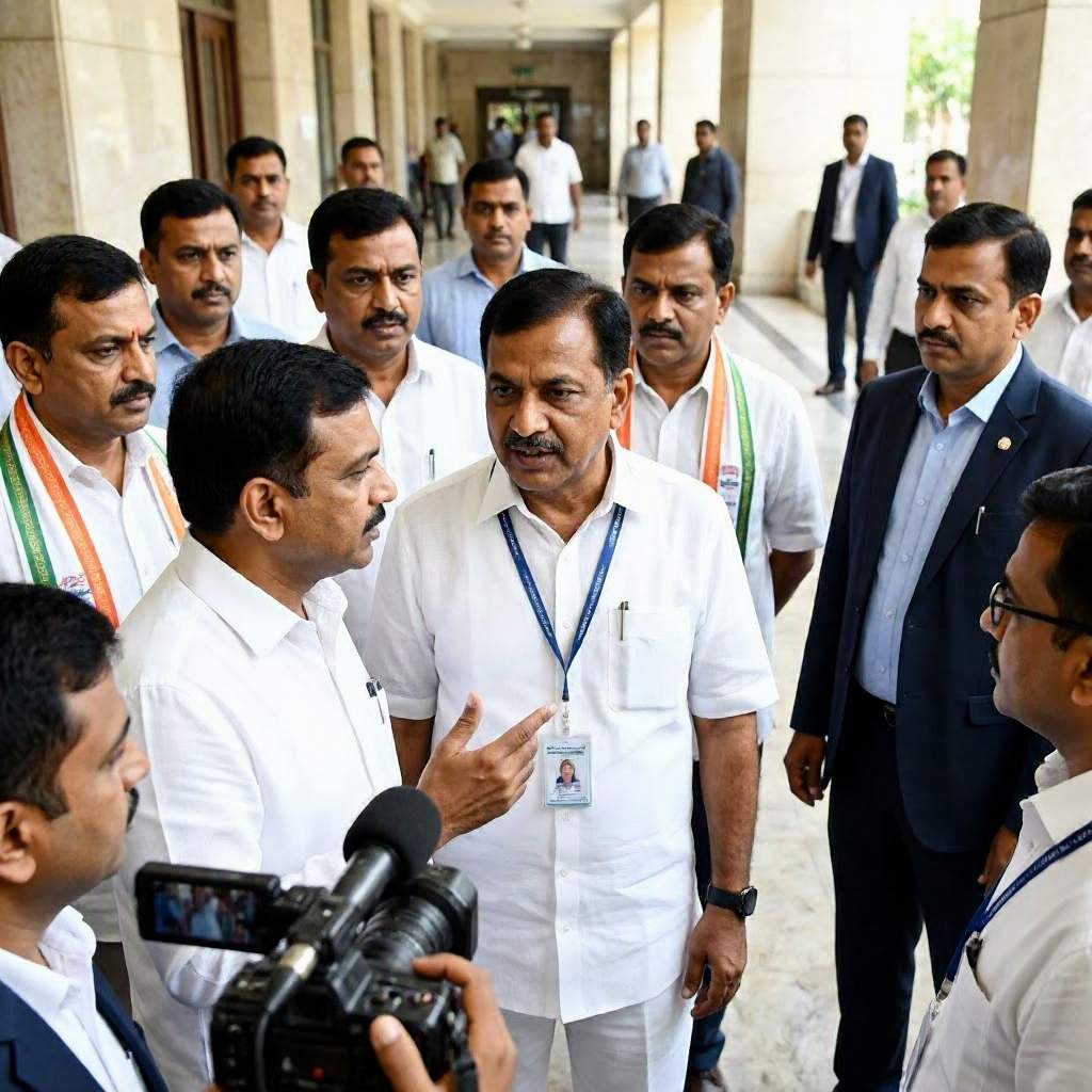 Congress MLC Accuses BRS of Political Drama to Align with BJP