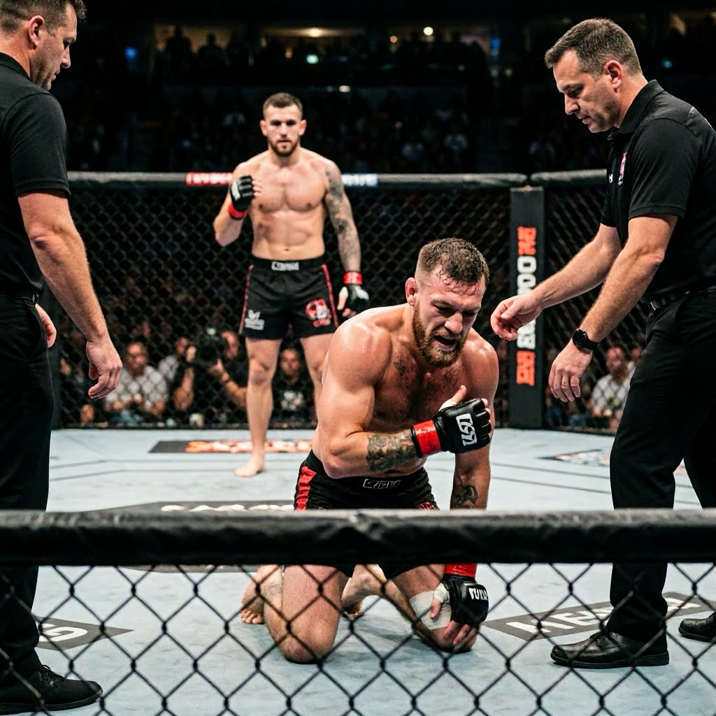 Conor McGregor Faces Setback with Knee Injury, Loses to Max Holloway at UFC 329
