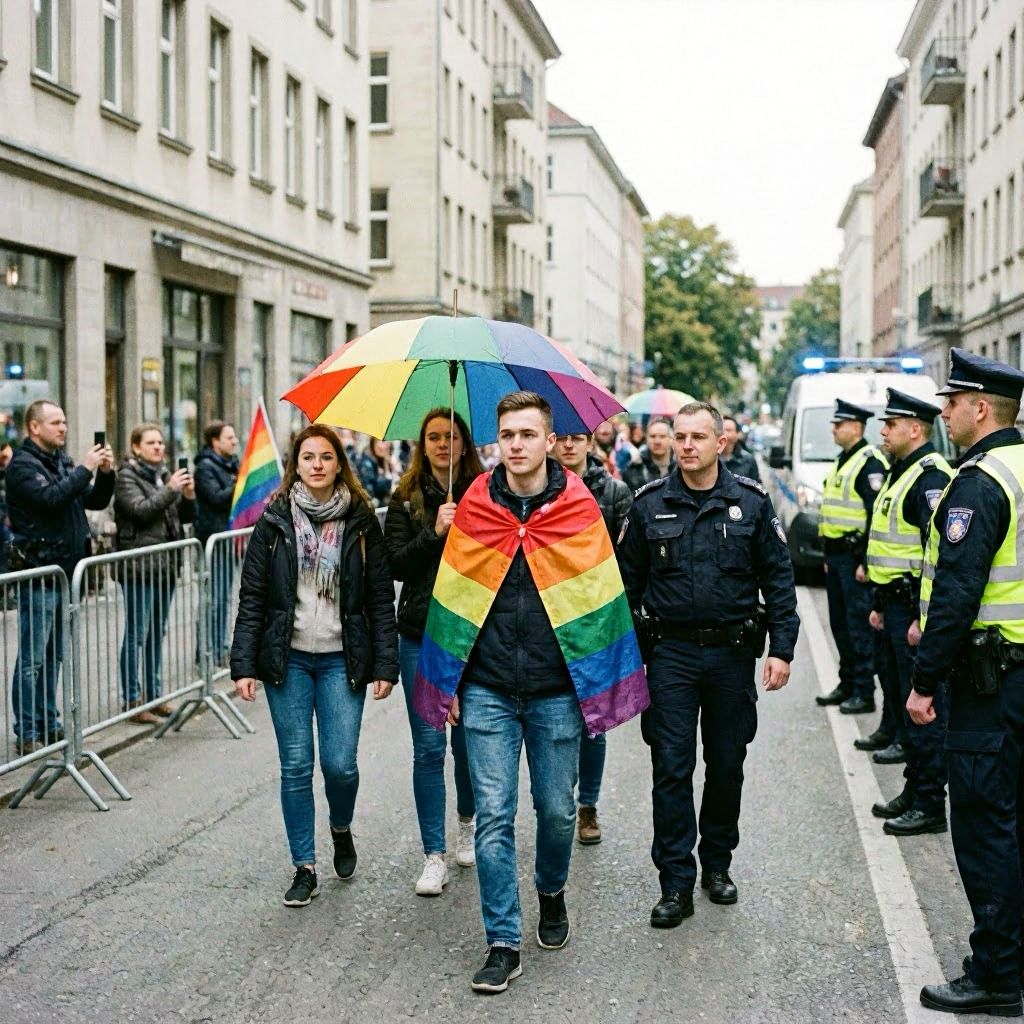 Cottbus begeistert beim CSD trotz Rechtsextremismus-Bedrohung