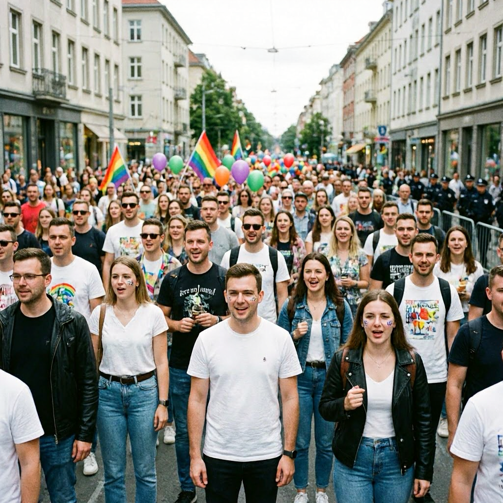 CSD in Cottbus: Über 1.000 Menschen feiern Vielfalt und Toleranz