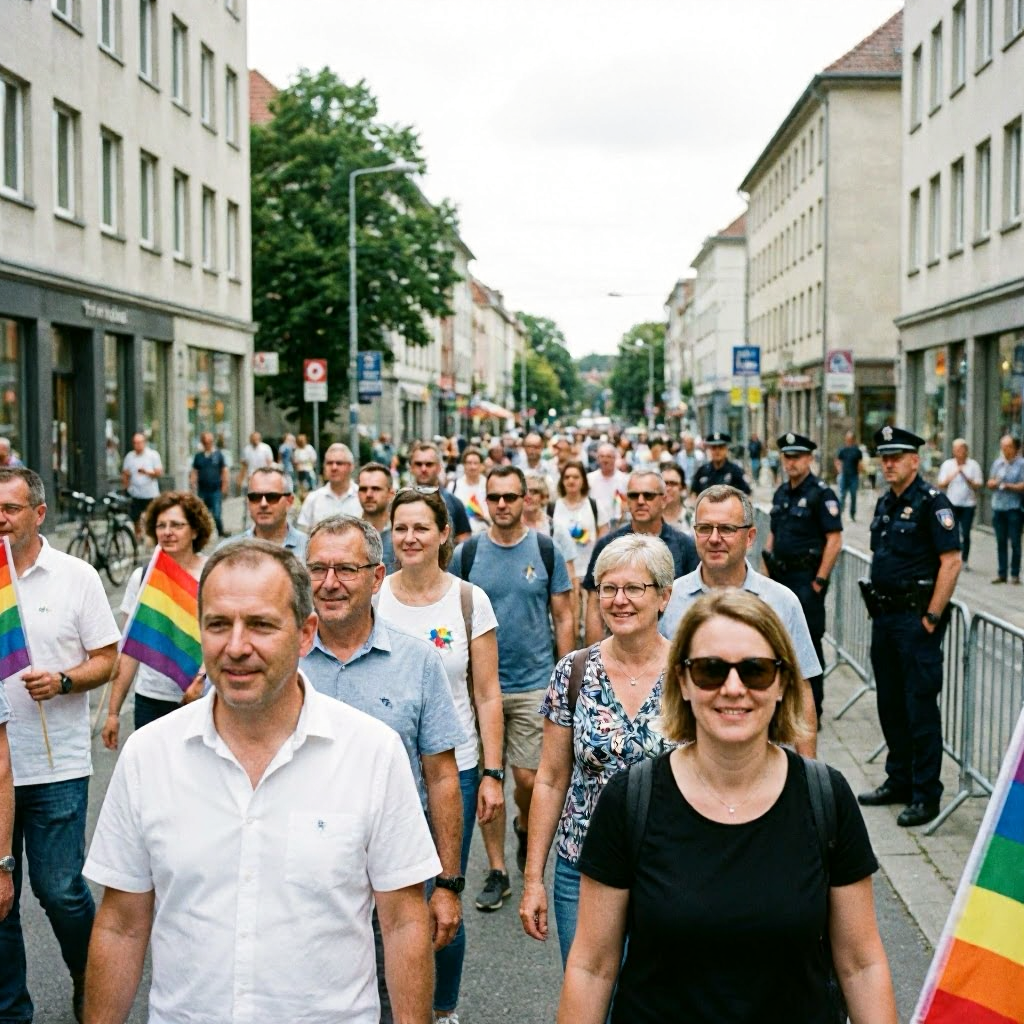 CSD in Cottbus verläuft friedlich ohne nennenswerte Vorfälle