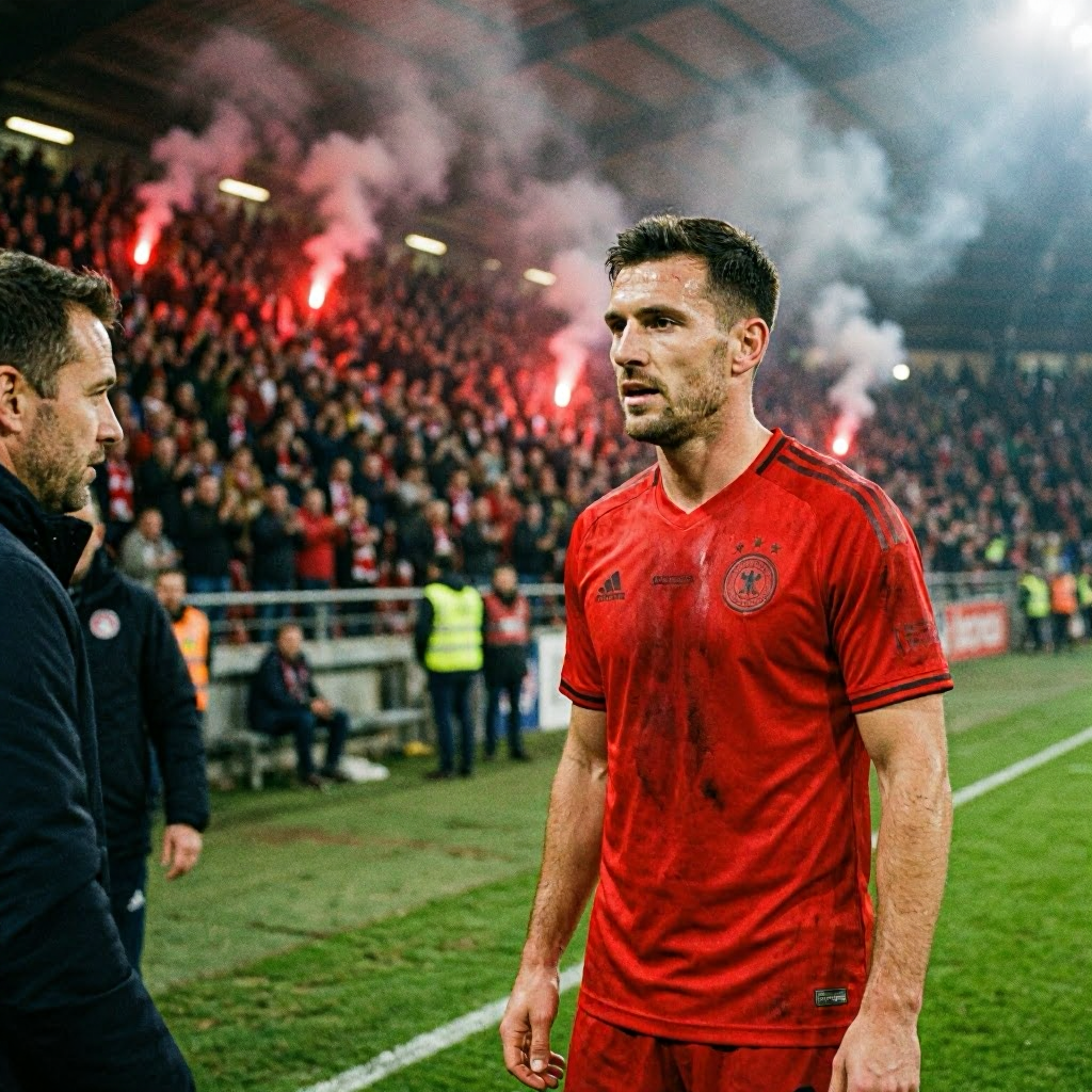 David Schramm bleibt beim FCK - Hohe Pyro-Strafe für die Roten Teufel