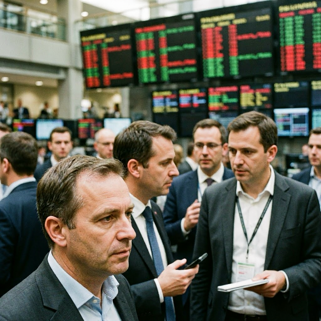 Dax schwächelt nach Rekorden - KI-Aktien unter Druck in Frankfurt