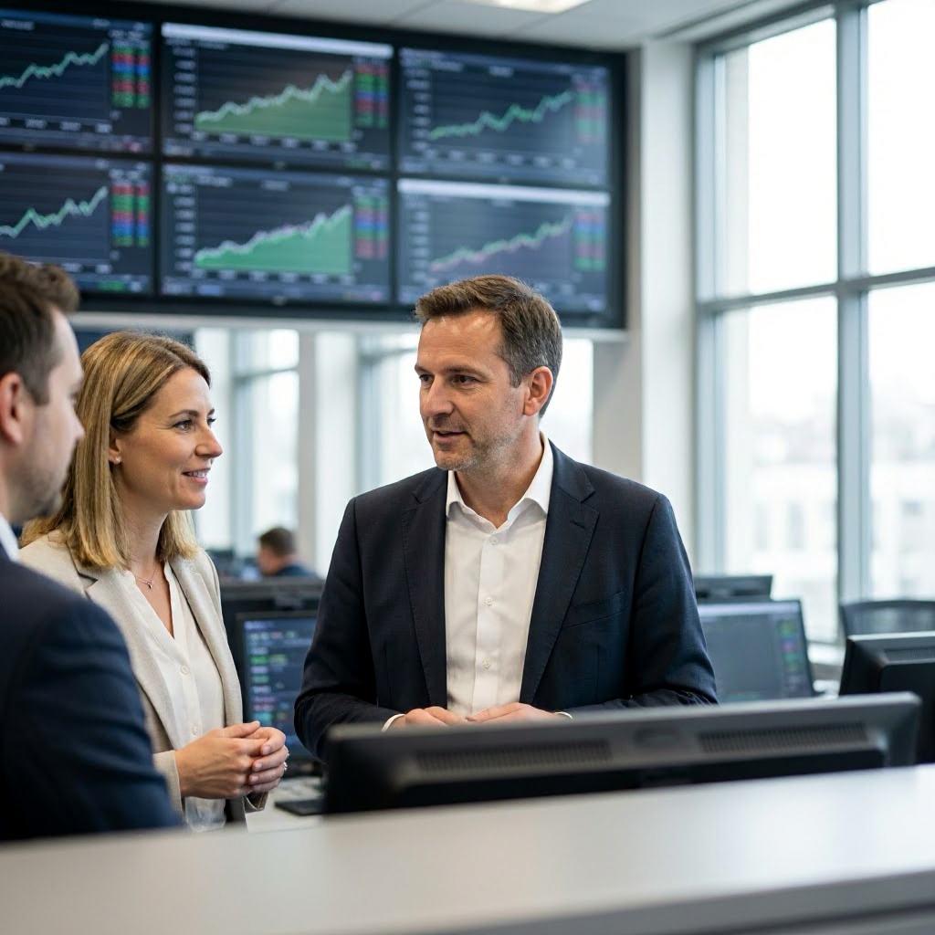 DAX zeigt Anzeichen einer Erholung trotz geopolitischer Spannungen