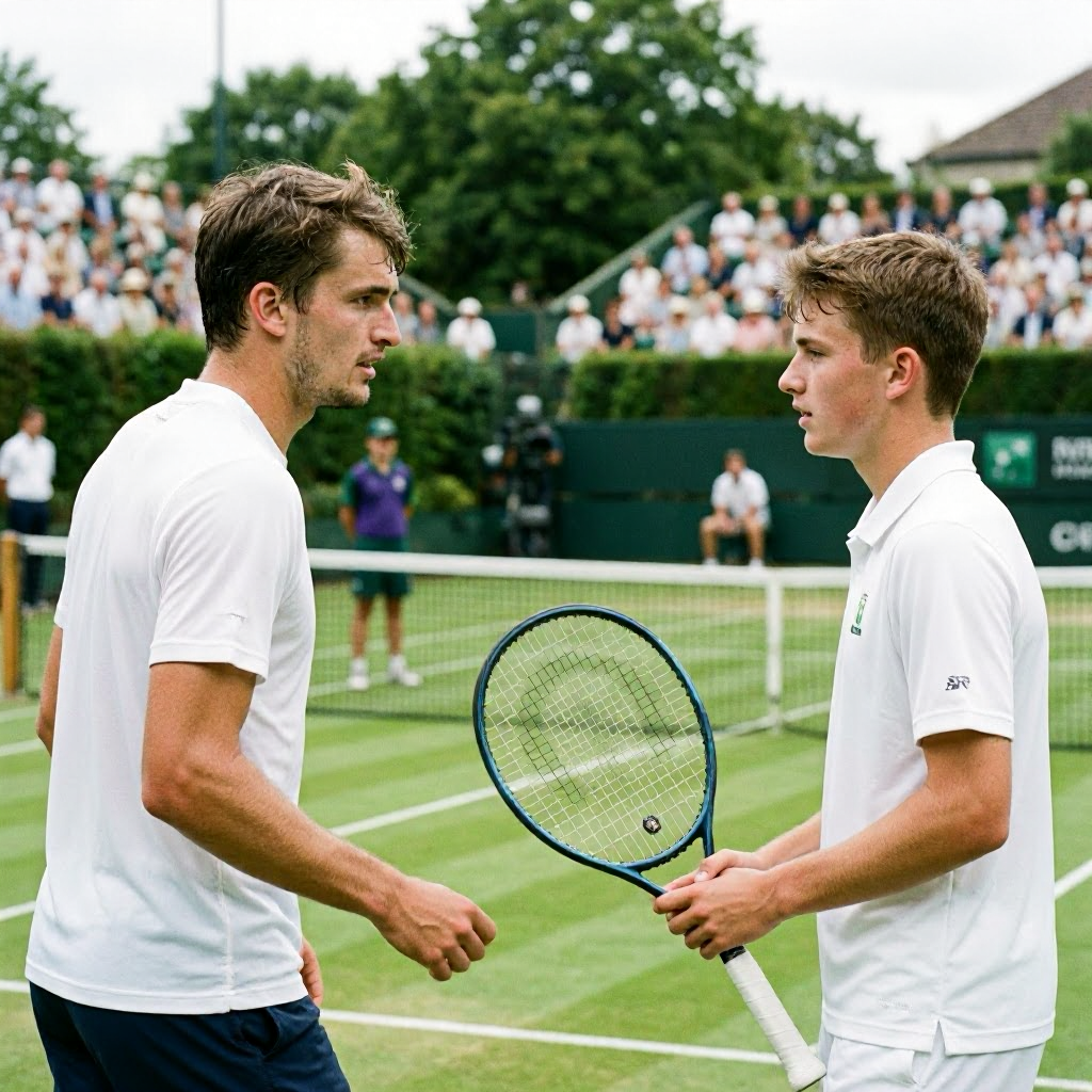 Der Zverev-Gegner: Das Tennis-Märchen des Wimbledon-Schülers Arthur Fery