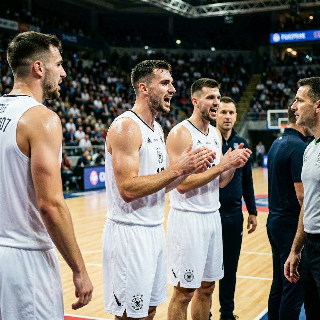 Deutsche Basketballer feiern klaren Heimsieg gegen Zypern