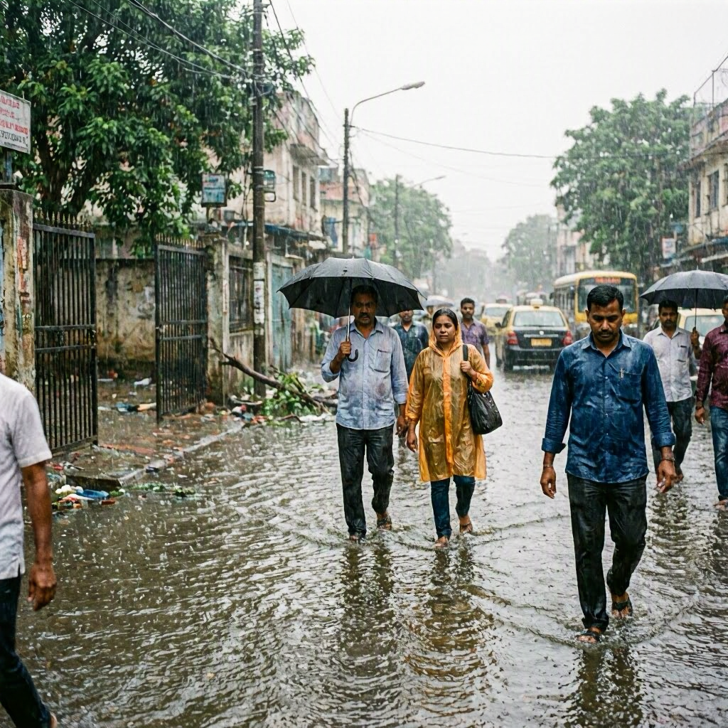 Devastating Monsoon Rains Hit Mumbai, Schools Closed Amid Havoc