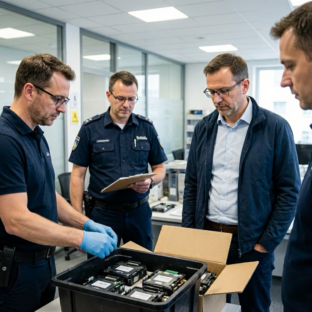 Diebstahl in Unternehmen: Mitarbeiter soll Steuergeräte entwendet haben