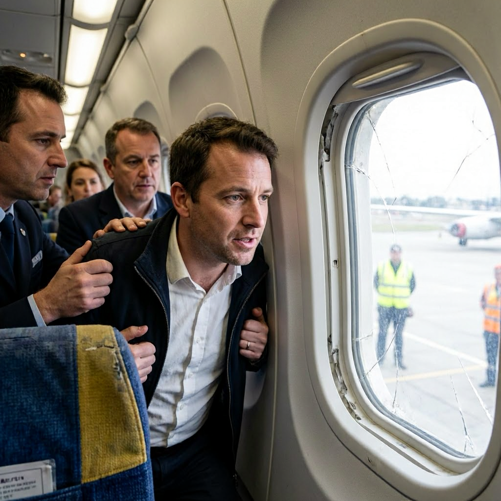 Dramatischer Vorfall bei Ryanair-Flug nach München: Fensterscheibe bricht