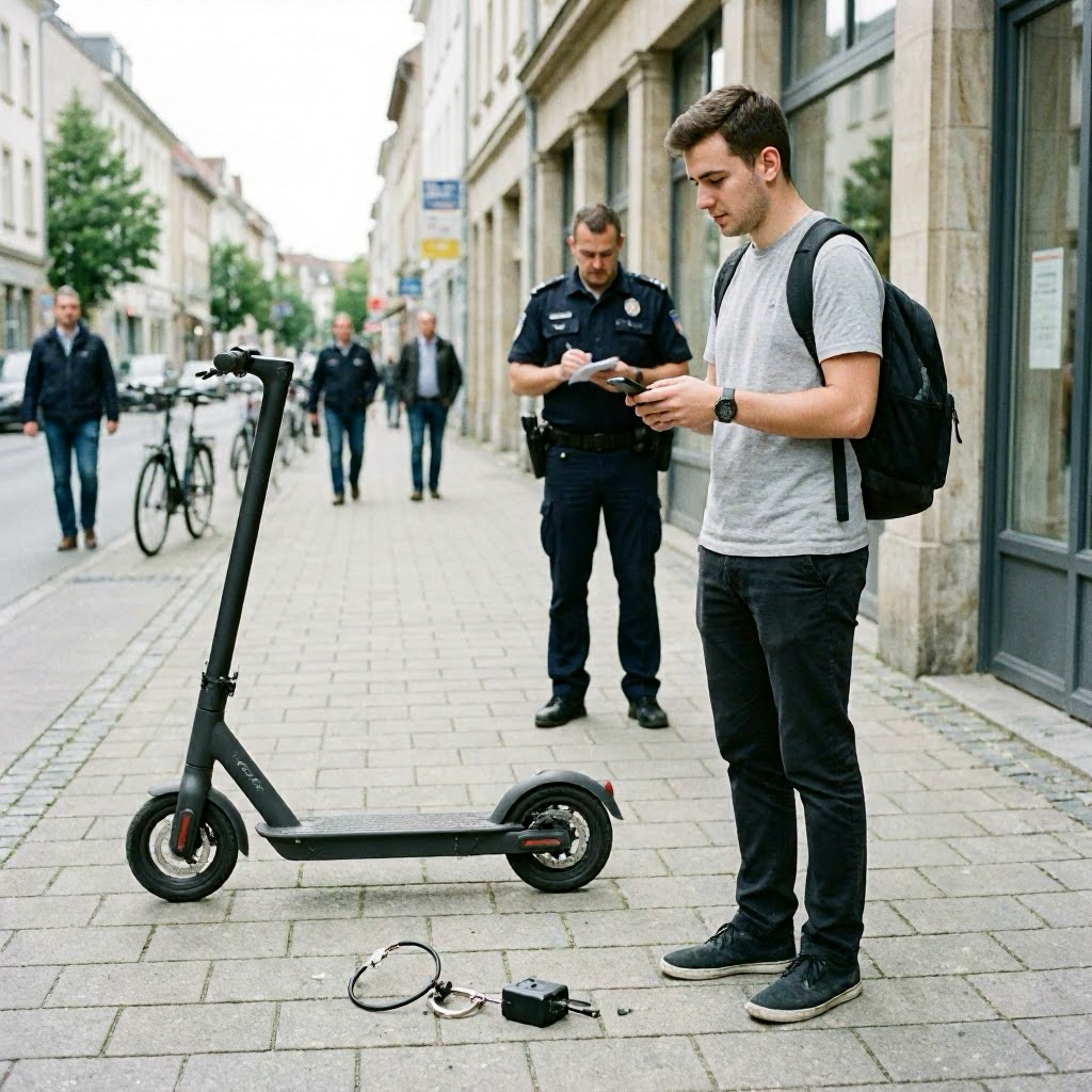 E-Scooter in Aschaffenburg gestohlen – Diebstähle und Sachbeschädigungen häufen sich