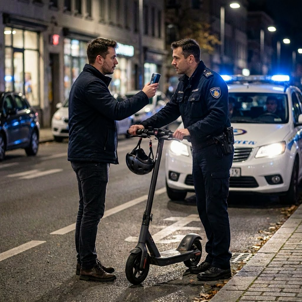 E-Scooter-Fahrer in Verden mit drei Promille angehalten