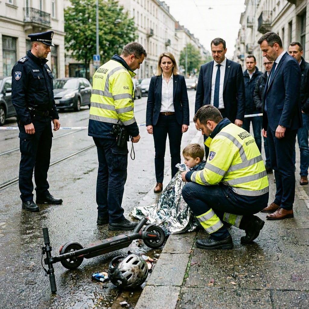 E-Scooter-Unfälle: Kinder unterschätzen oft die Gefahren