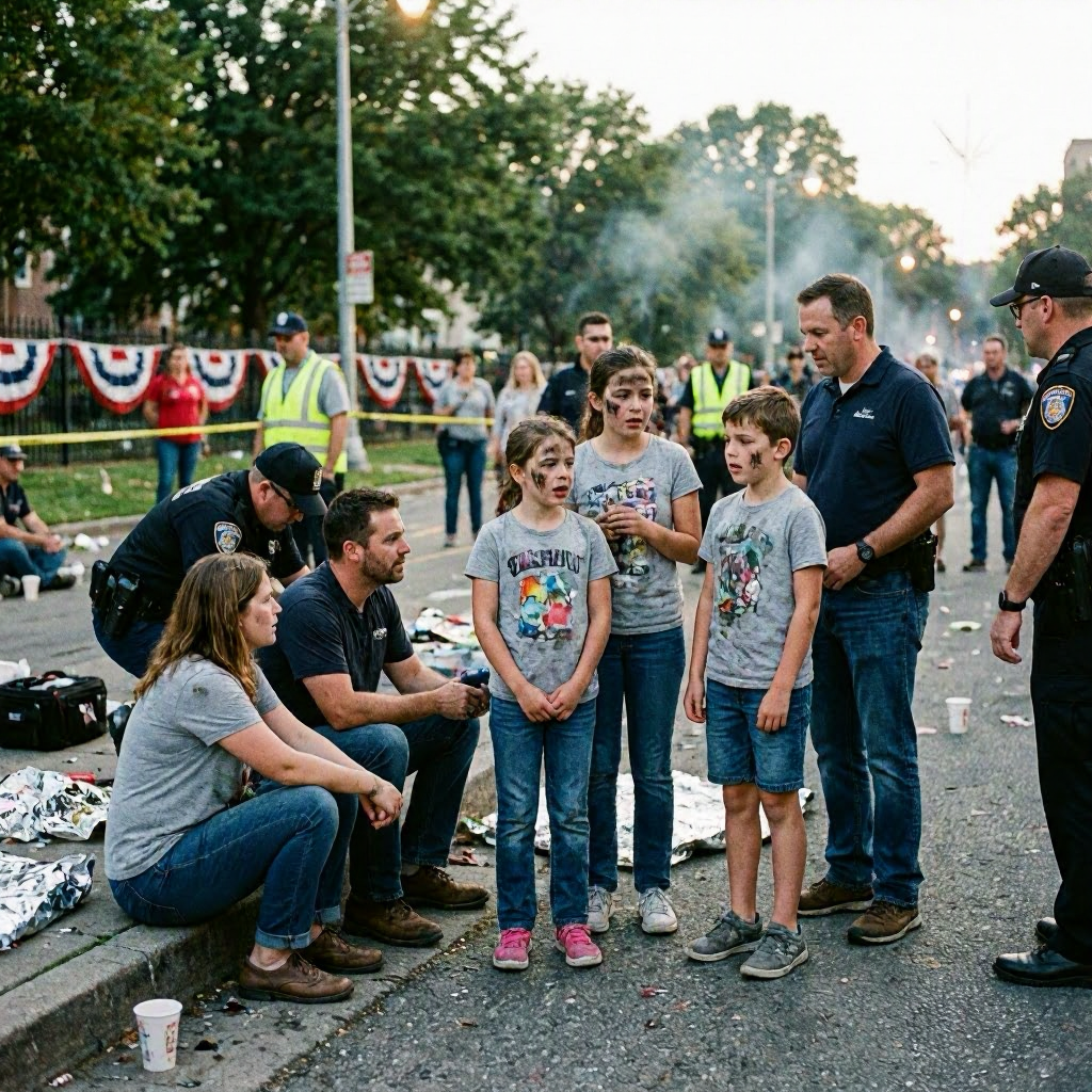 Eight Injured, Including Four Children, in July 4th Shooting Incident