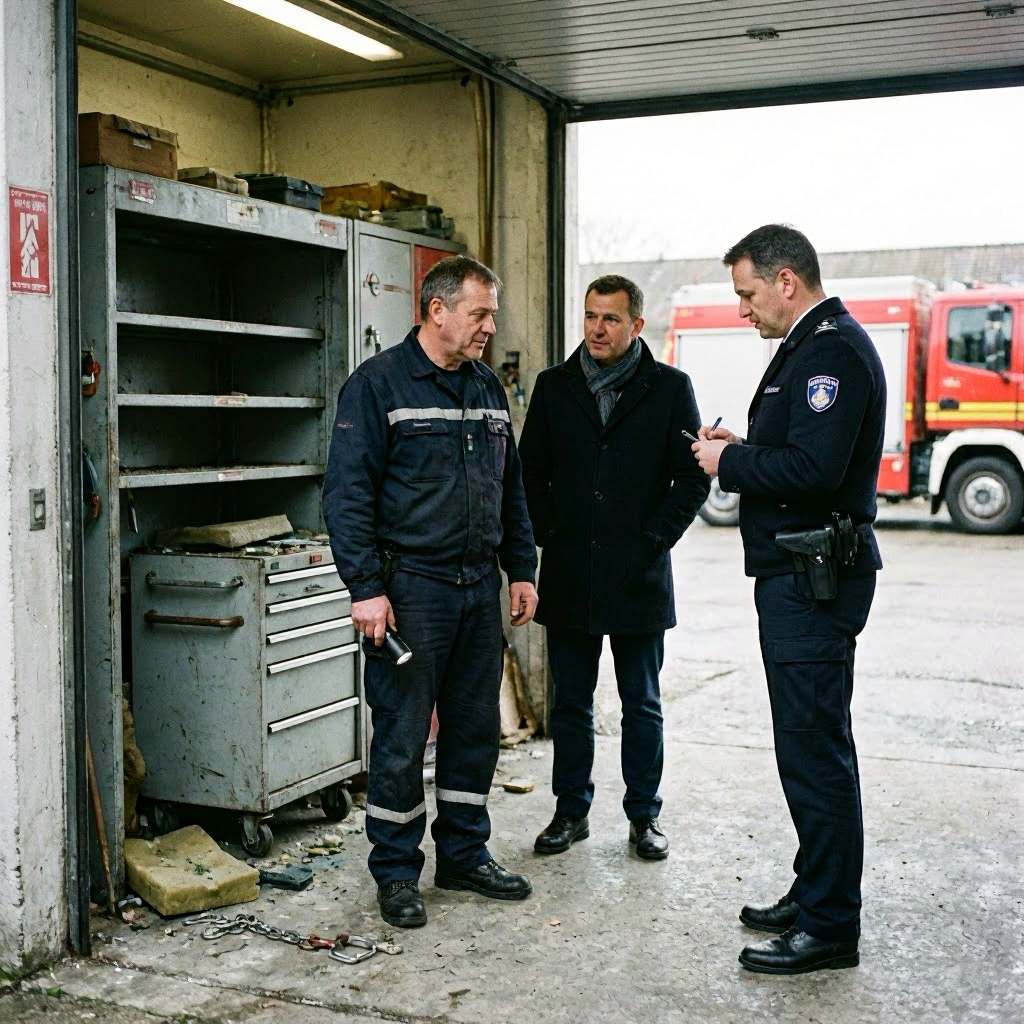 Einbruch bei Feuerwehr in Rostock: Technische Geräte gestohlen