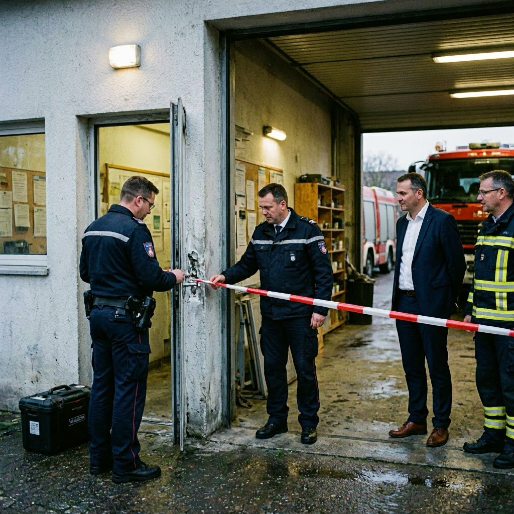 Einbrüche bei Feuerwehr in Angermünde und Finowfurt - Polizei ermittelt