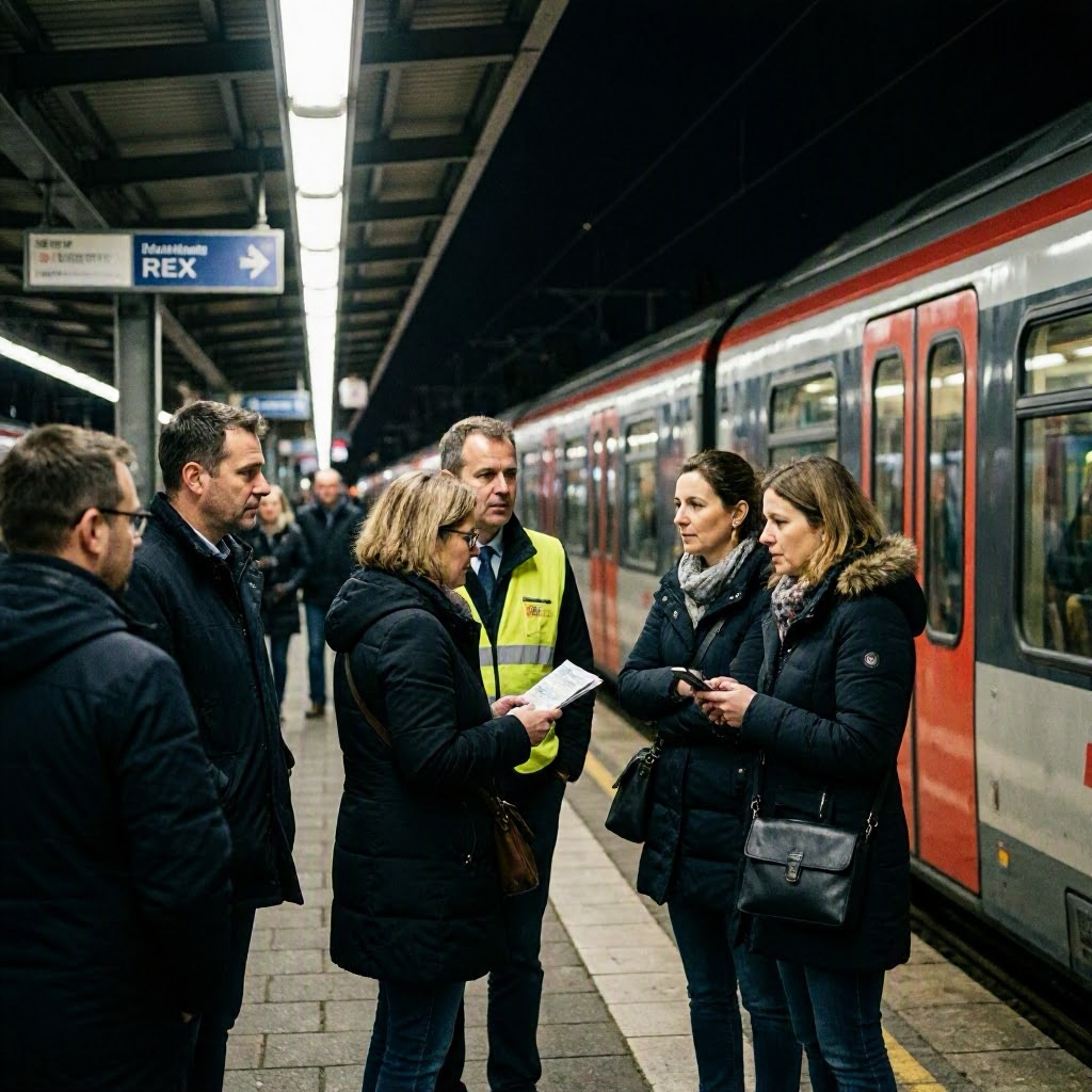 Einschränkungen im Nachtverkehr: FEX und RE5 betroffen