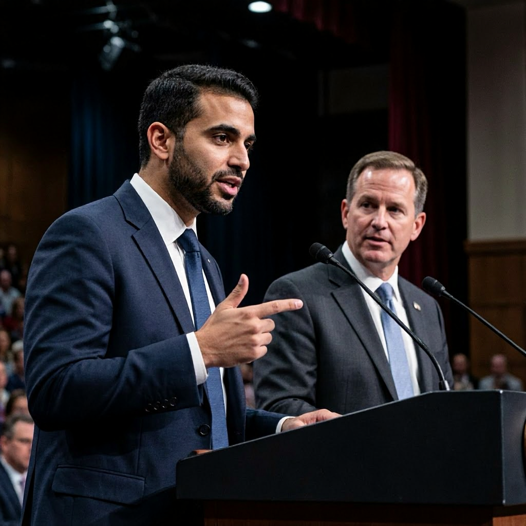 El-Sayed and Stevens Clash in Heated Democratic Senate Debate