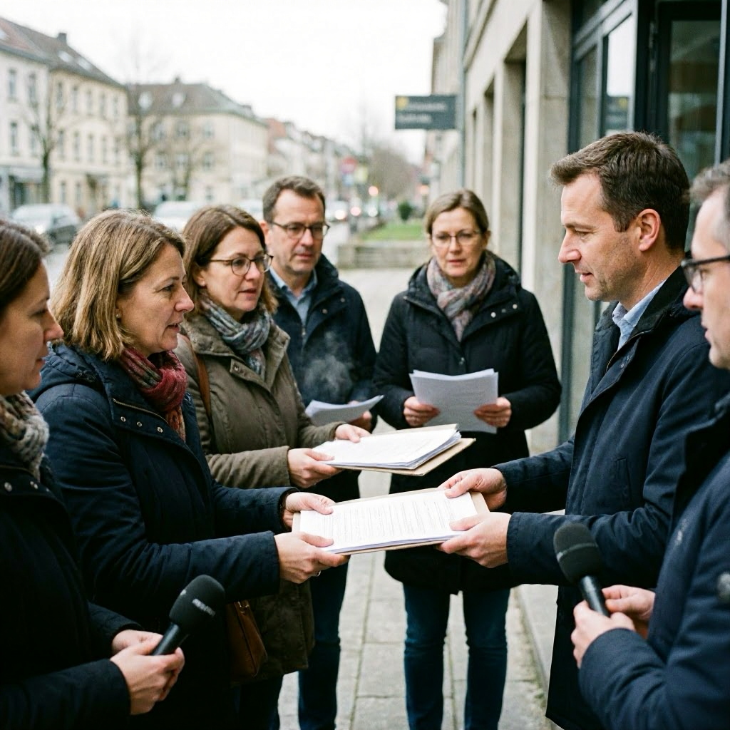 Eltern übergeben 10.000 Unterschriften gegen Lehrermangel in Brandenburg