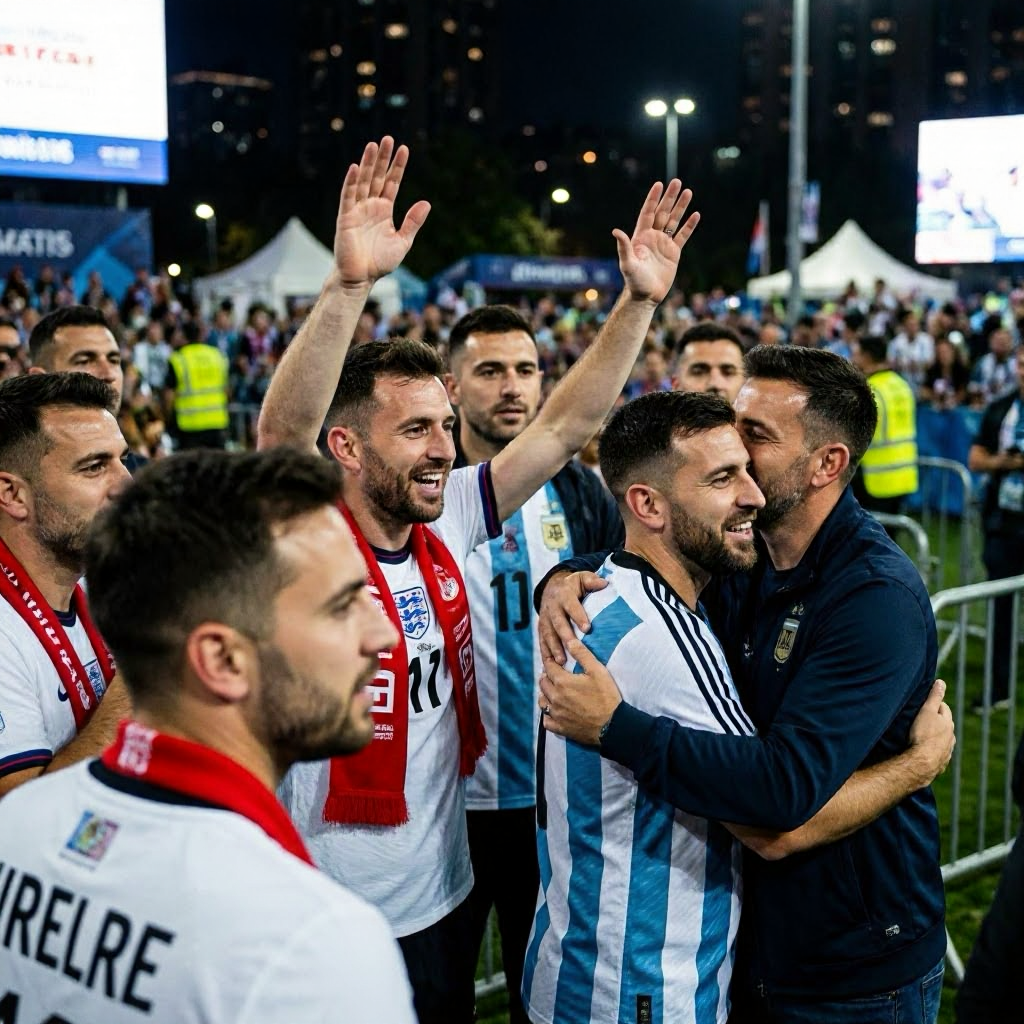 England und Argentinien erreichen das WM-Halbfinale