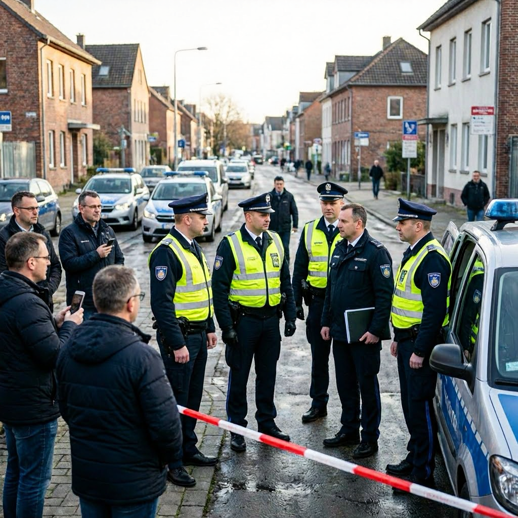 Entwarnung nach Schusswaffen-Alarm in Bitterfeld